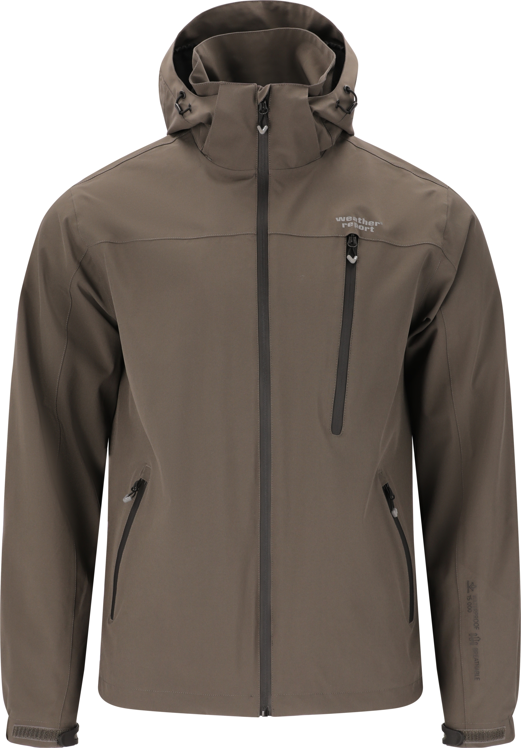WEATHER REPORT Delton M AWG Jacket W-PRO 15000 BLACK INK