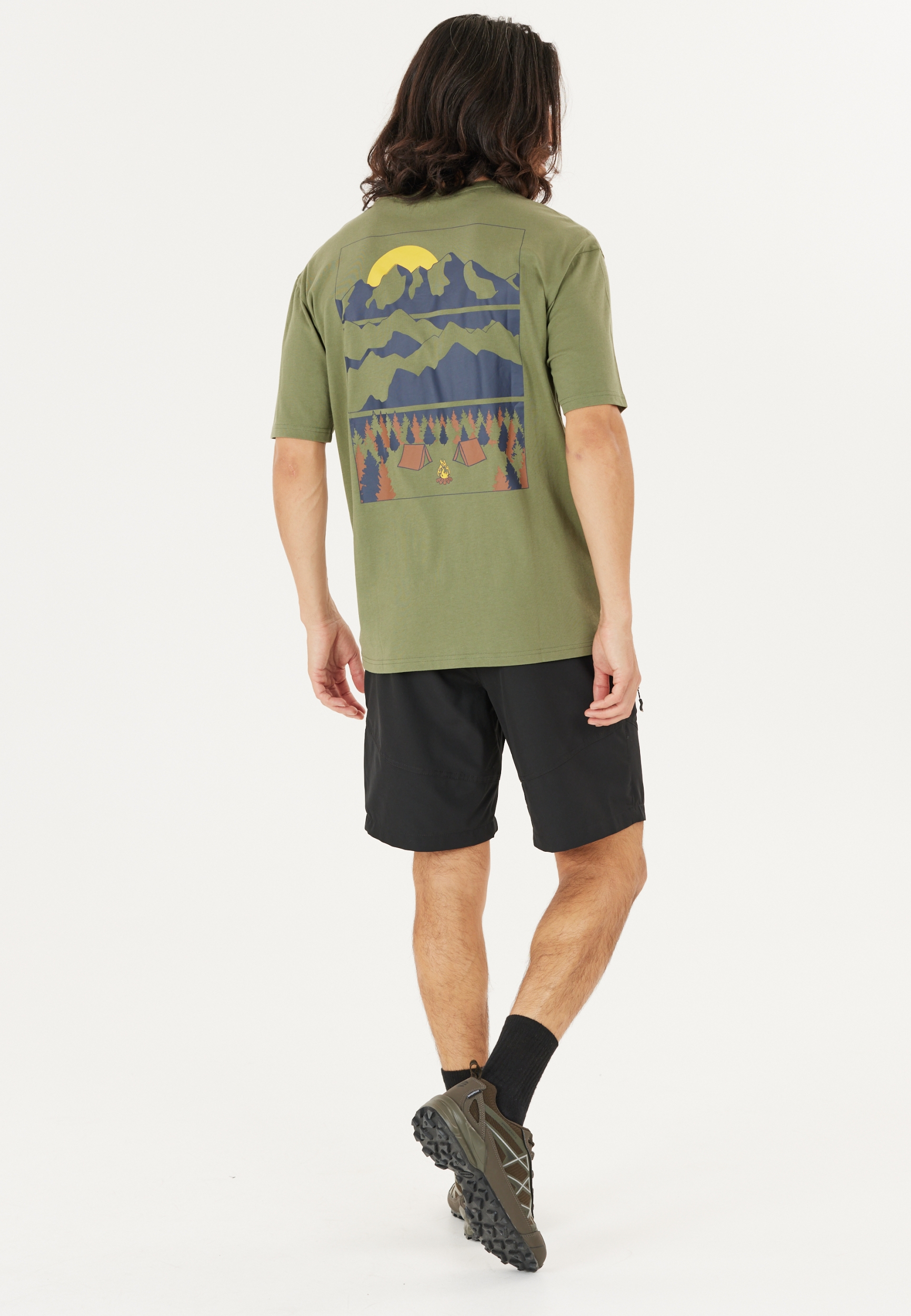 WHISTLER Avian M Outdoor Stretch Shorts BLACK – Bild 4