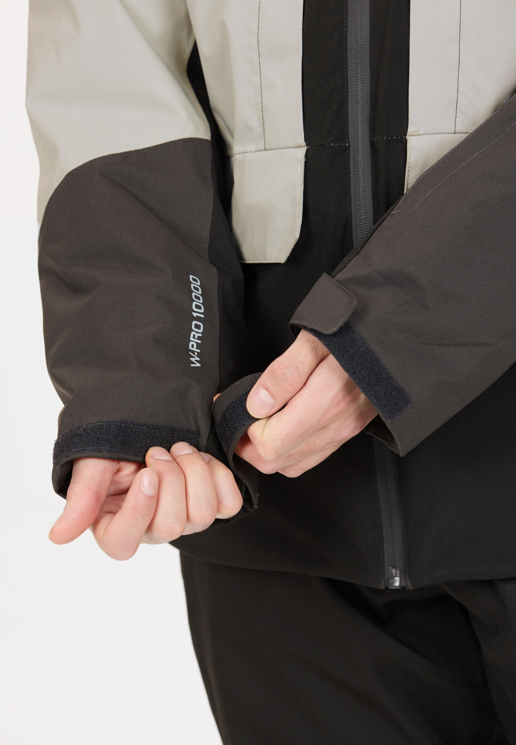 WHISTLER Kingmann M Ski Jacket W-PRO 10000 PEARL GREY – Bild 5