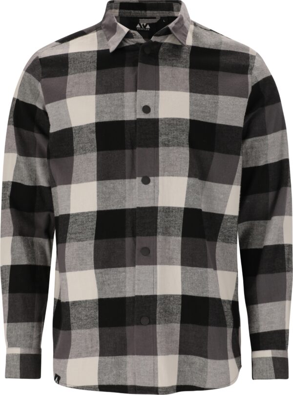 WHISTLER Riglet M Chequered Shirt BLACK