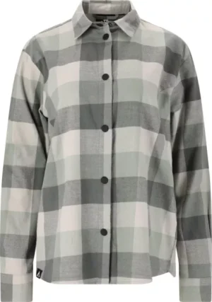 WHISTLER Riglet W Chequered Shirt SLATE GRAY