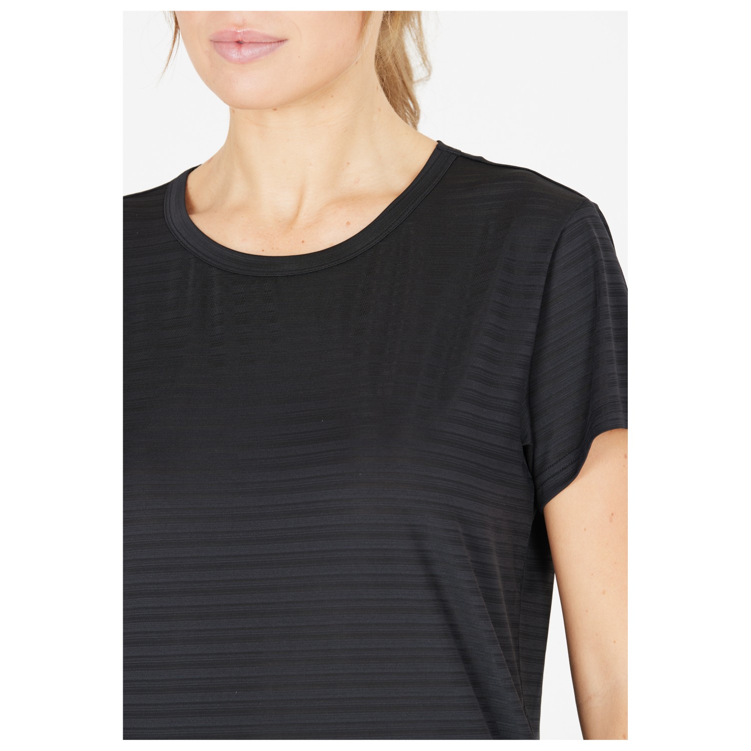 WHISTLER Skylon W Striped S/S Tee BLACK – Bild 3