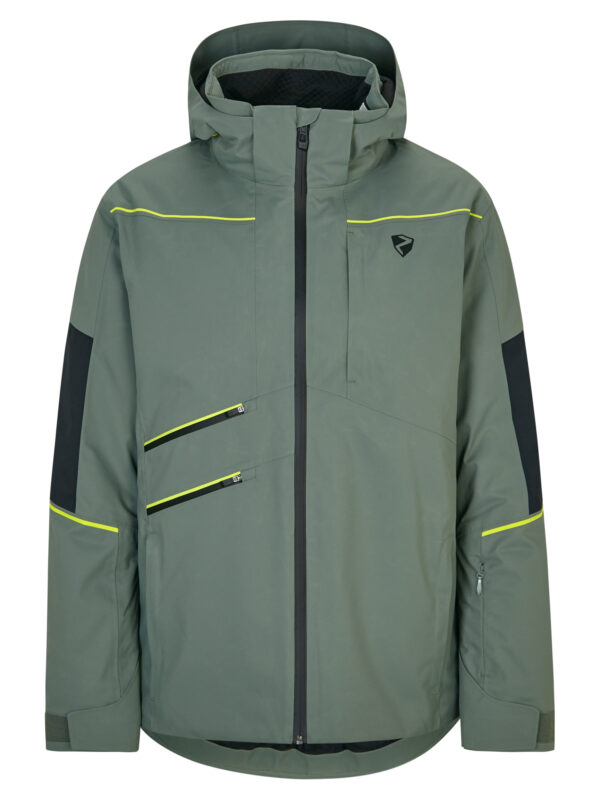 ZIENER TOACA man (jacket ski) GREEN MUD