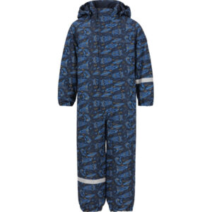 ZIGZAG Tower Printed Coverall W-PRO 10000 NAVY
