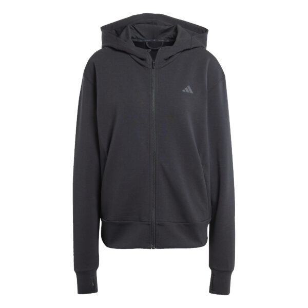ADIDAS D4T FZ HOODIE BLACK – Bild 2