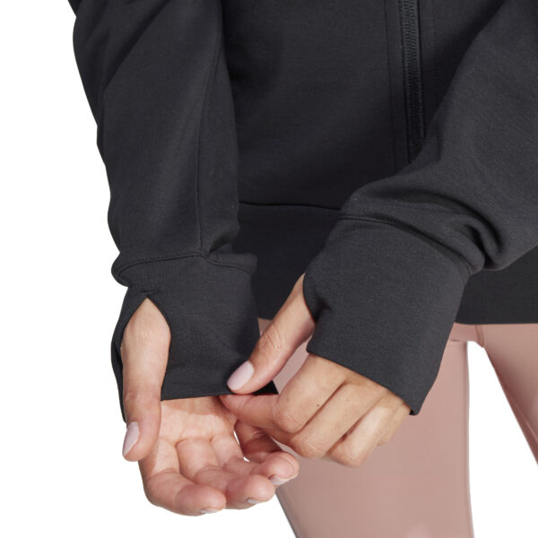 ADIDAS D4T FZ HOODIE BLACK – Bild 7