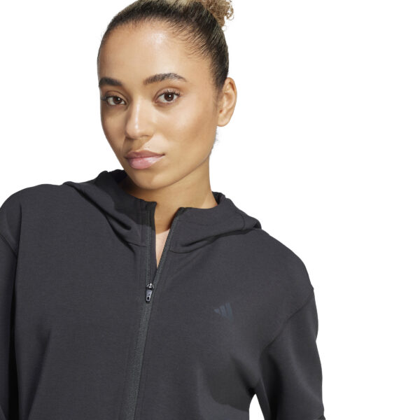 ADIDAS D4T FZ HOODIE BLACK – Bild 8