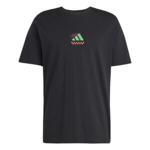 ADIDAS M L PIZZA TEE BLACK