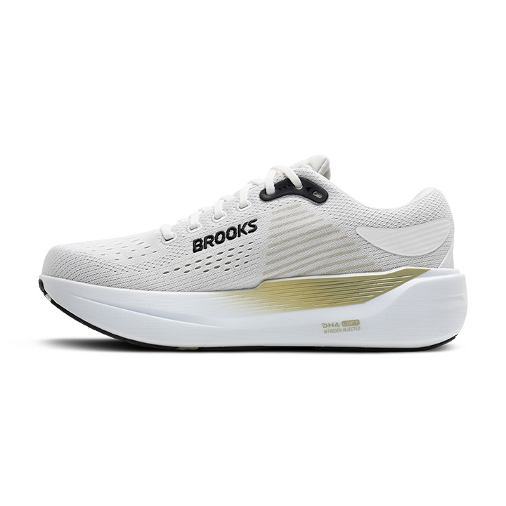 BROOKS Ghost Max 3 BRIGHT WHITE/TEA/BLACK – Bild 5