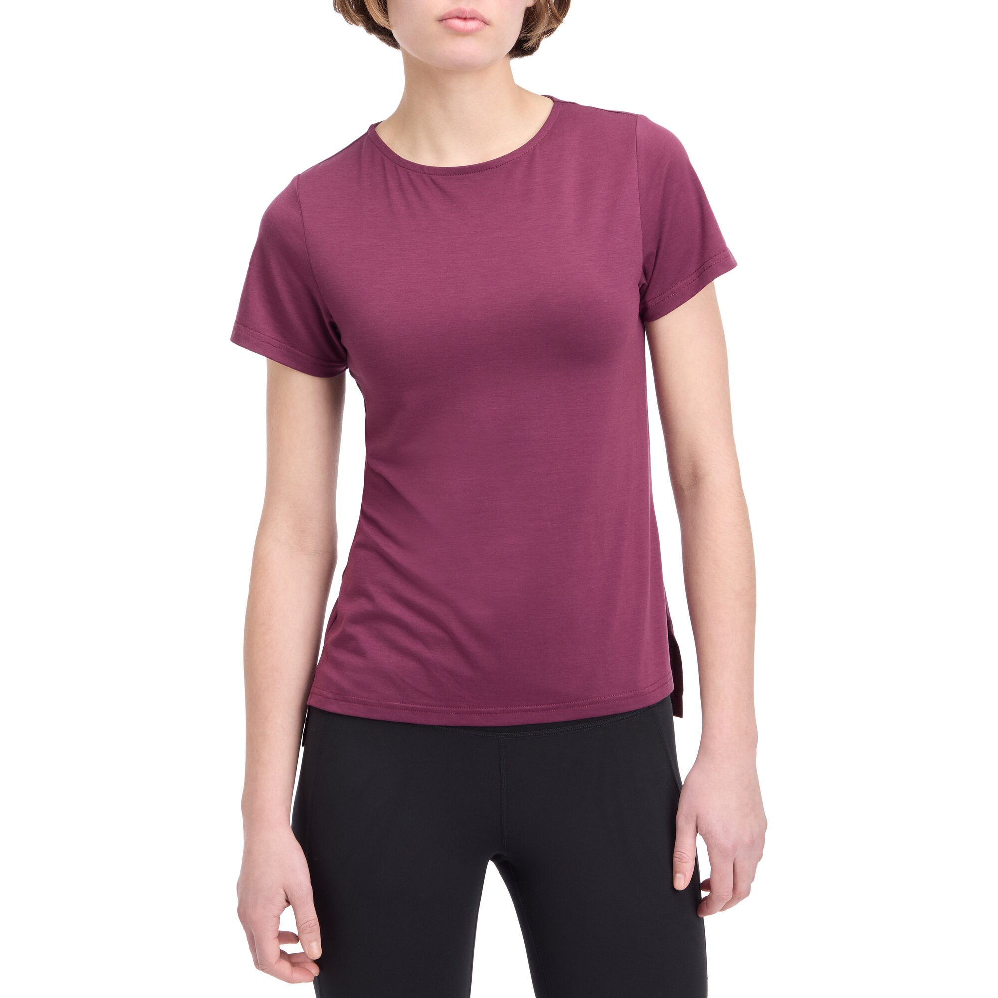 ENERGETICS Da.-T-Shirt Ogda SS W RED WINE