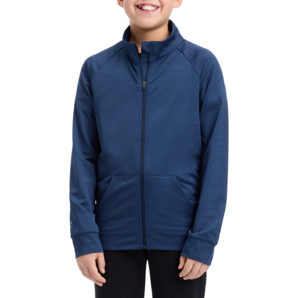 ENERGETICS Ju.-Trainings-Jacke Fundo B MELANGE/NAVY DARK