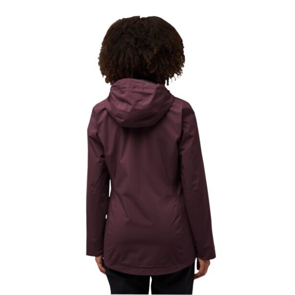 JACK WOLFSKIN ROTWAND 3IN1 JKT W AMARANTH – Bild 6