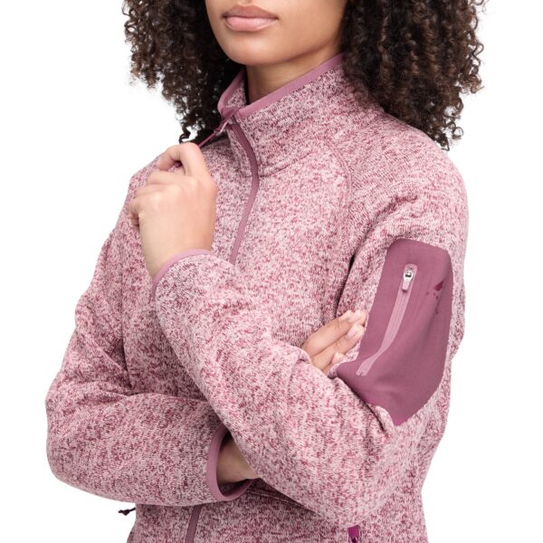 McKINLEY Da.-Unterjacke Skeena wms 964 MELANGE/RED WINE – Bild 3