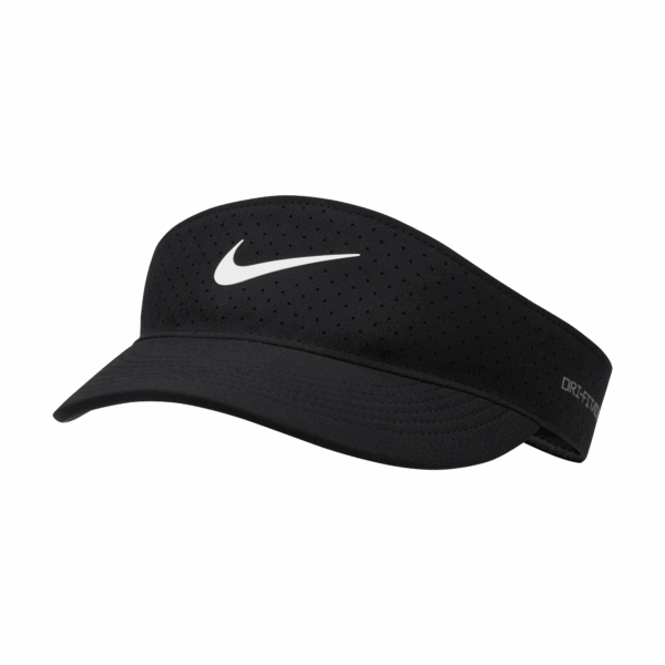NIKE U NK DFADV ACE VISOR U SAB P BLACK/ANTHRACITE/WHITE