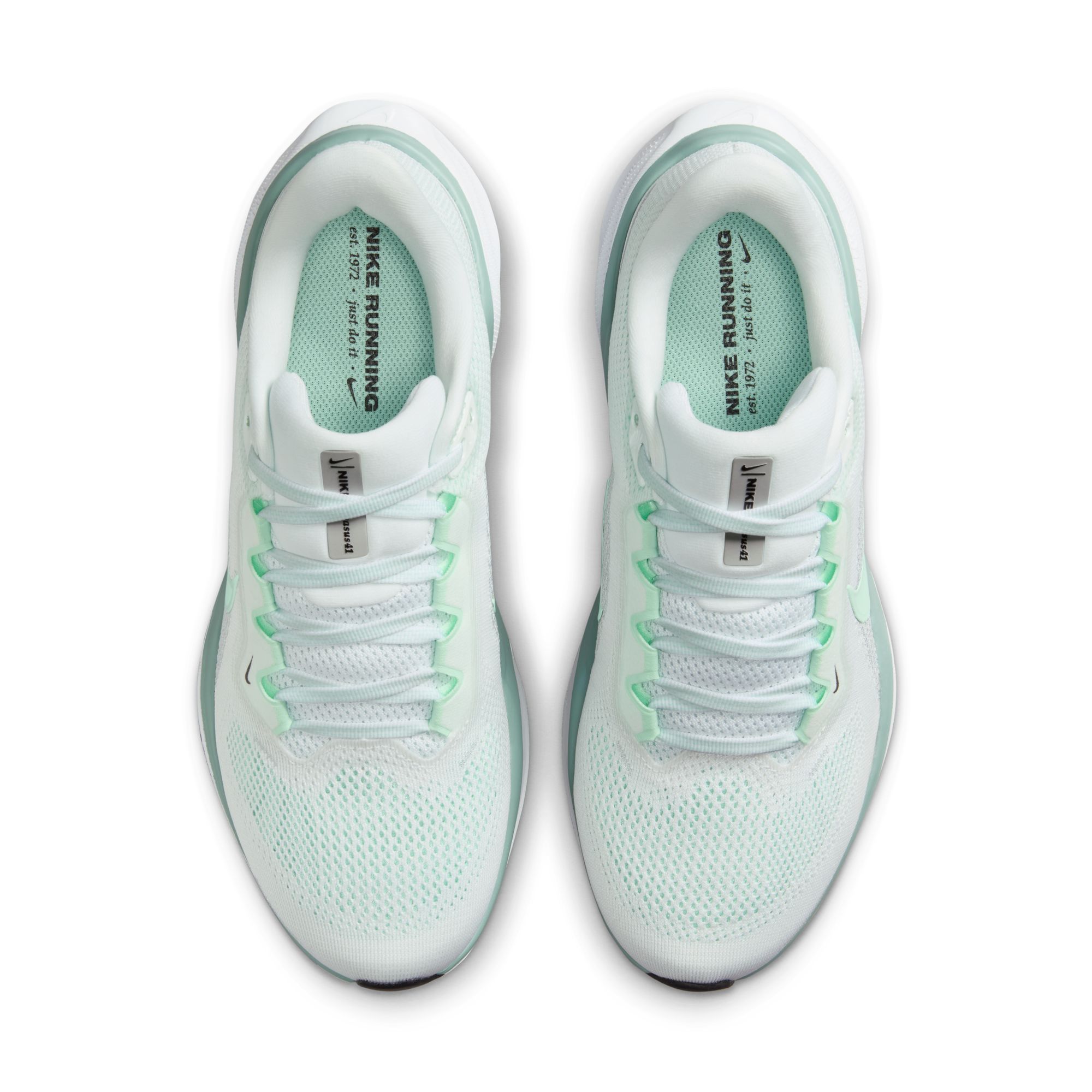NIKE W AIR ZOOM PEGASUS 41 WHITE/MINT FOAM-PURE PLATINUM- – Bild 4
