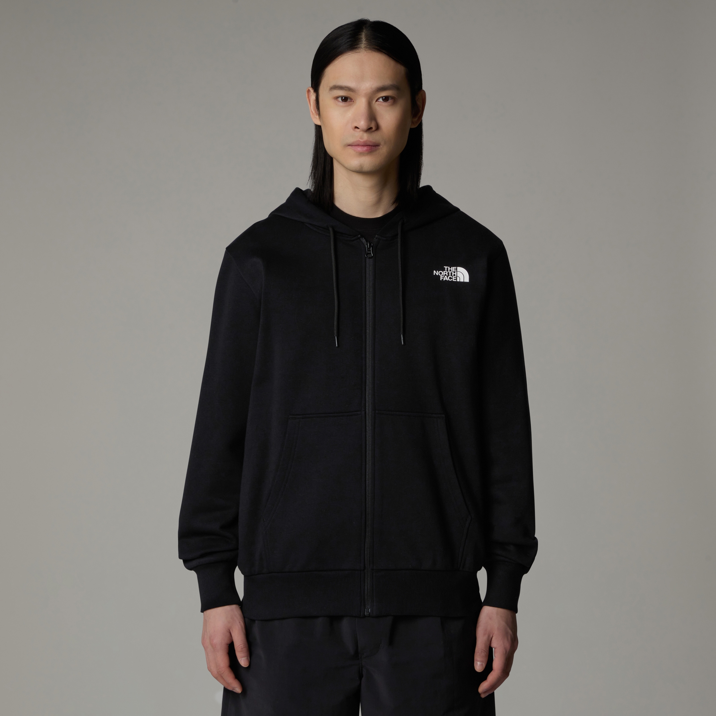 THE NORTH FACE M SIMPLE DOME FULL ZIP HOODIE TNF BLACK