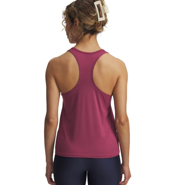 UNDER ARMOUR TECH KNOCKOUT TANK FUCHSIA DUSK – Bild 2