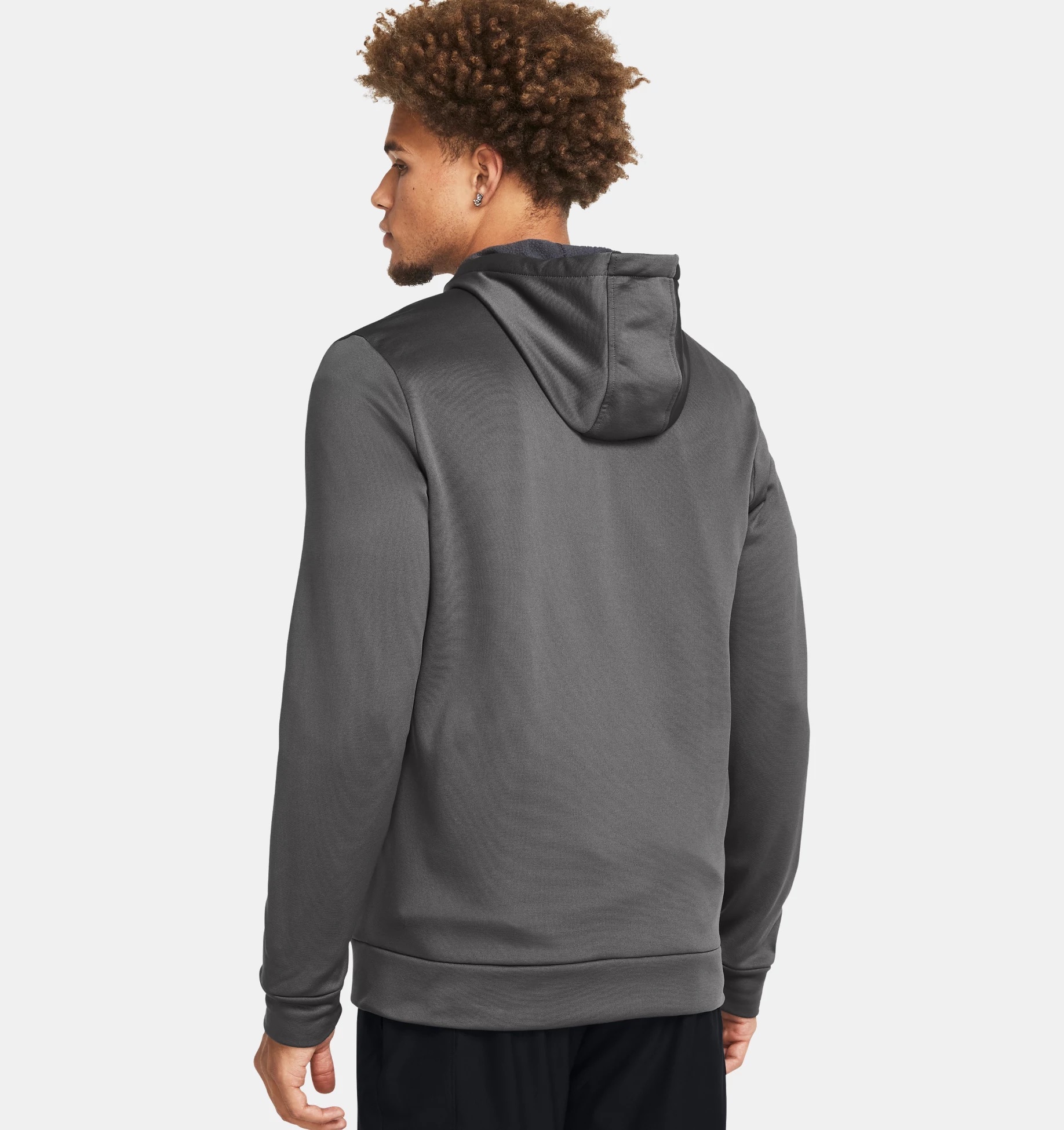 UNDER ARMOUR UA ARMOUR FLEECE FZ HOODIE CASTLEROCK – Bild 4
