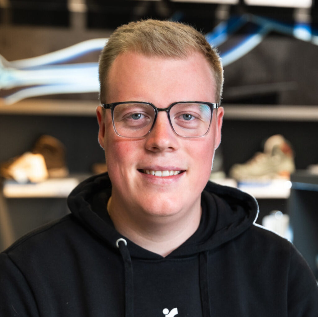 Portrait vom Mitarbeiter in Mühlhausen Leon Schwab
