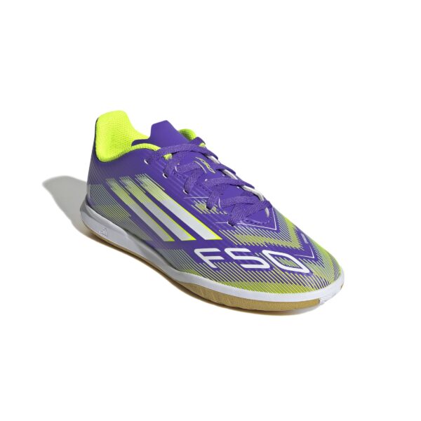 ADIDAS F50 CLUB IN J PURRUS/FTWWHT/LUCLEM – Bild 5