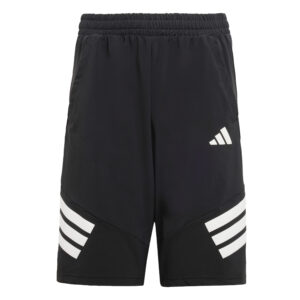 ADIDAS J SPR SHORTS BLACK/WHITE