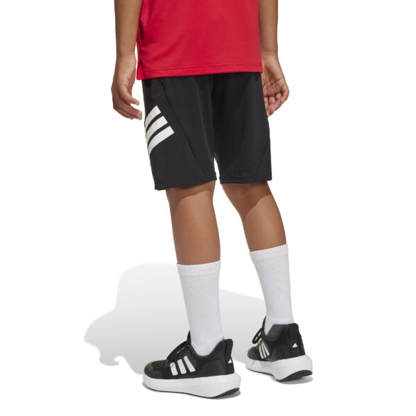 ADIDAS J SPR SHORTS BLACK/WHITE – Bild 3
