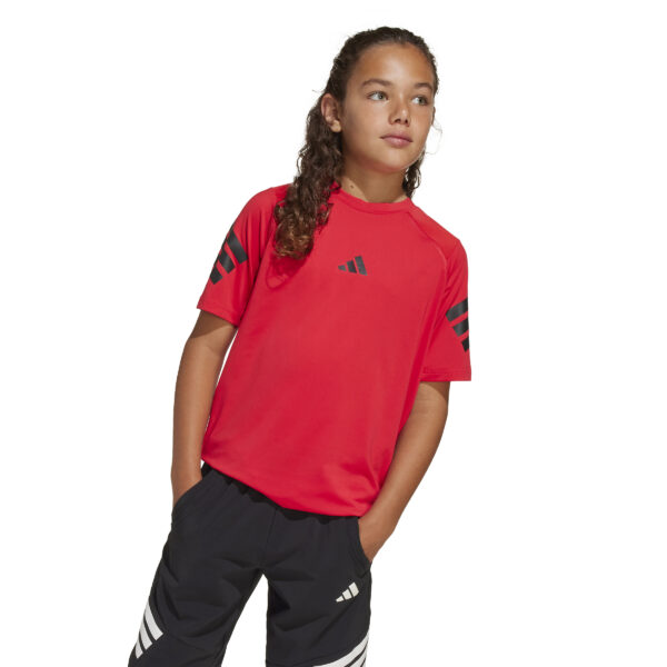 ADIDAS J SPR SHORTS BLACK/WHITE – Bild 5