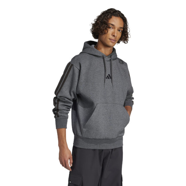 ADIDAS M 3S FL HD DGREYH/BLACK – Bild 4