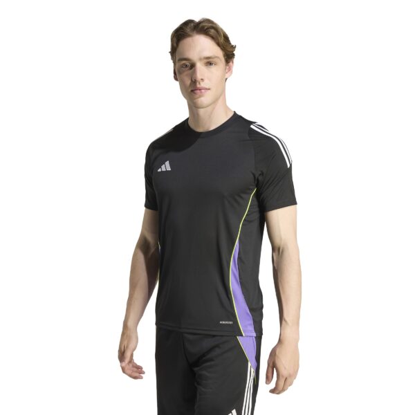 ADIDAS TIRO24 JSY BLACK/PURRUS – Bild 4