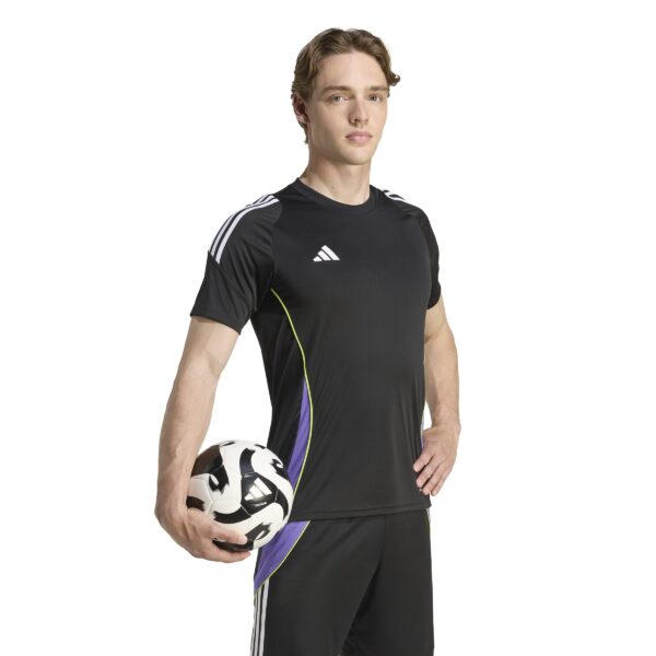 ADIDAS TIRO24 JSY BLACK/PURRUS – Bild 6