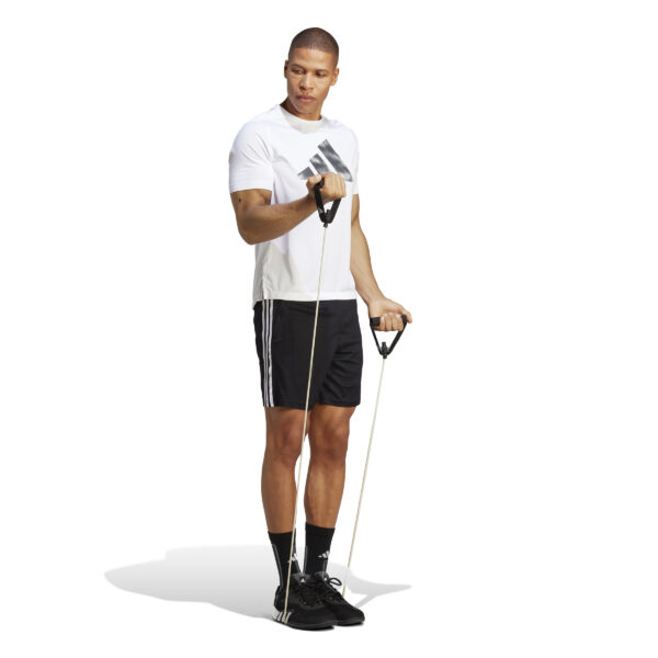 ADIDAS TR-ES PIQ 3SHO BLACK/WHITE – Bild 3