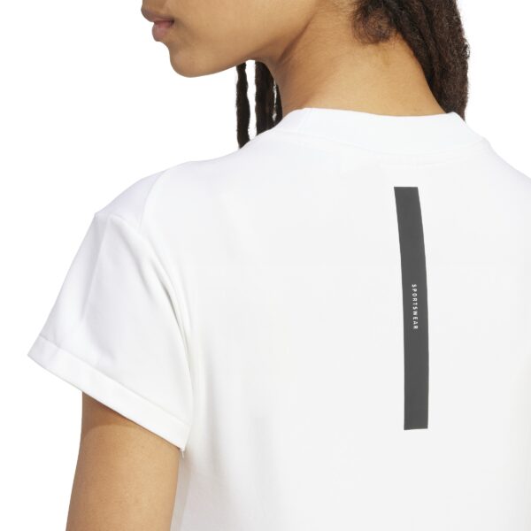 ADIDAS W Z.N.E. BB TEE WHITE – Bild 7