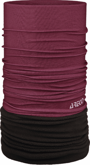 ARECO Multifunktionstuch BEERE GEMUSTERT