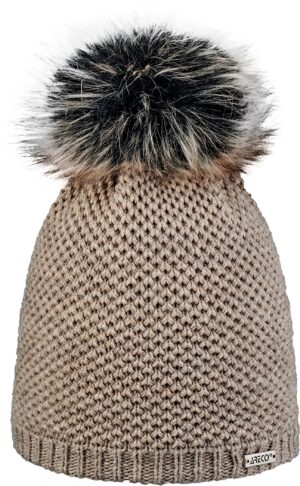 ARECO Pudelmütze BEIGE