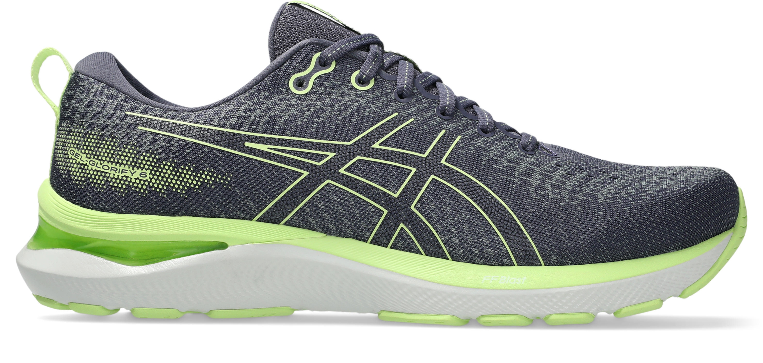 Asics GEL-GLORIFY 6 INDIGO FOG/LIME GREEN – Bild 8