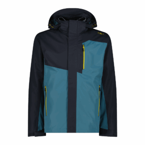 CMP MAN JACKET ZIP HOOD DETACHABLE INN.JACKET ANTRACITE-NILO