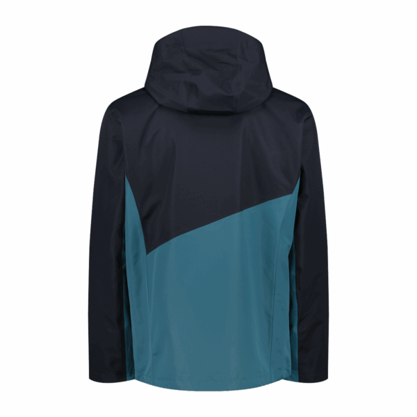 CMP MAN JACKET ZIP HOOD DETACHABLE INN.JACKET ANTRACITE-NILO – Bild 2