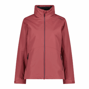 CMP WOMAN JACKET FIX HOOD DETACHBLE INN.JACKET PEONY