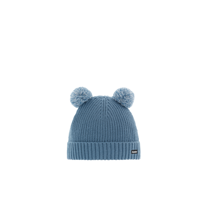 EISBÄR PONTI POMPON KIDS STEEL BLUE/STEEL BLUE-WHITE