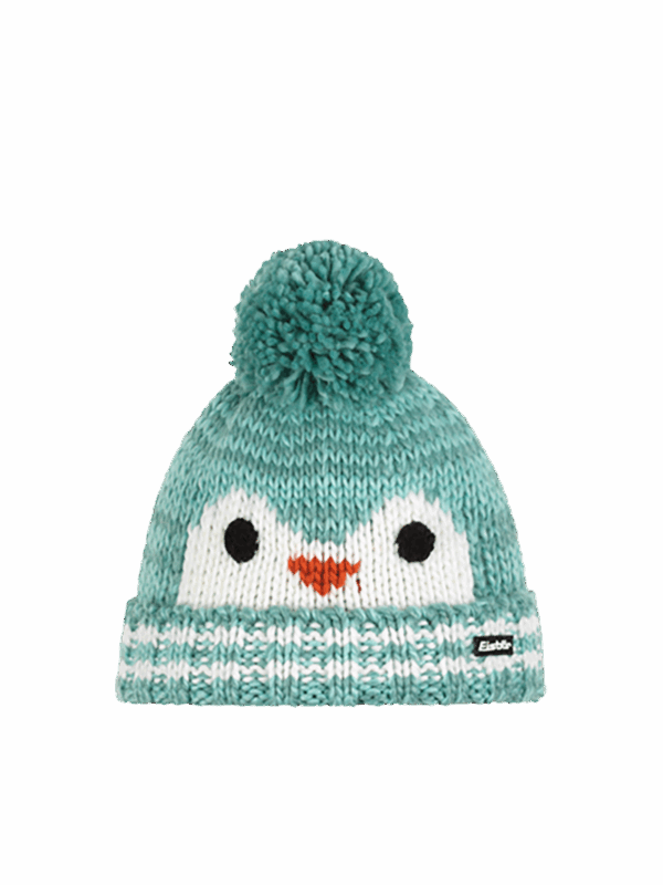 EISBÄR RICO POMPON KIDS FROST-DARKMINT-WHITE/DARKMINT