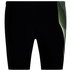 ENERGETICS He.-Badehose Norm Jammer M BLACK/GREEN LIME