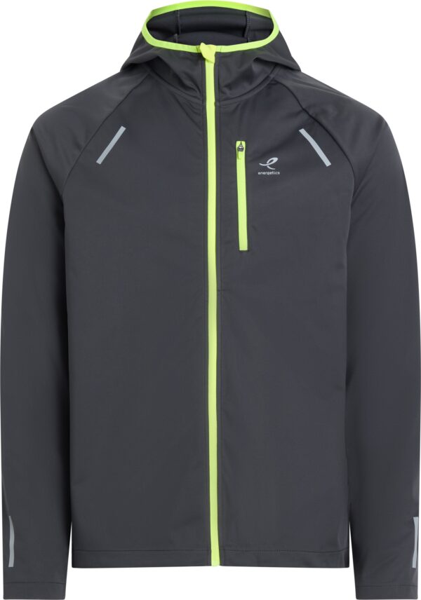 ENERGETICS He.-Kapuzenjacke Tobbo JKT M ANTHRACITE/YELLOW LI