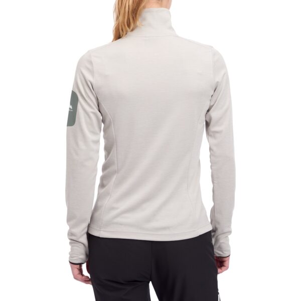 McKINLEY Da.-Langarmshirt Tampo wms MELANGE/WHITE/GREEN – Bild 2