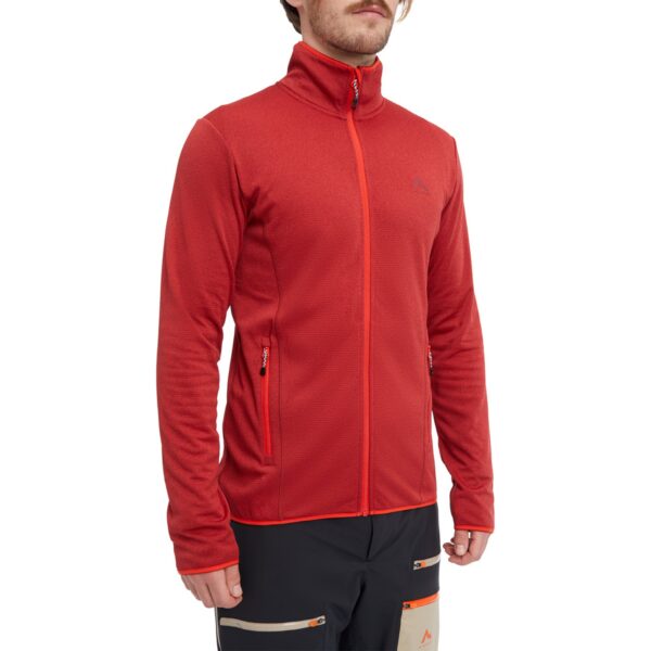 McKINLEY He.-Unterjacke Roto IV M MELANGE/RED – Bild 3