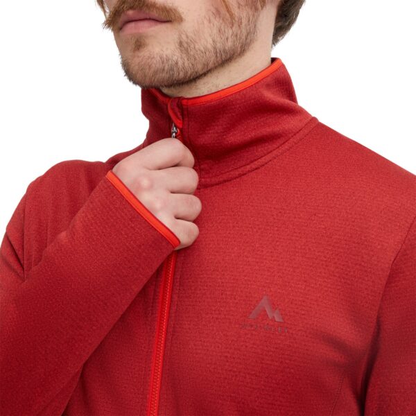 McKINLEY He.-Unterjacke Roto IV M MELANGE/RED – Bild 4