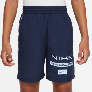 NIKE B NK DF MULTI SHORT WVN LOVE MIDNIGHT NAVY/CELESTINE BLUE