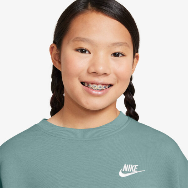 NIKE G NSW CLUB FLC BXY CRW LBR CANNON/CANNON/WHITE – Bild 2