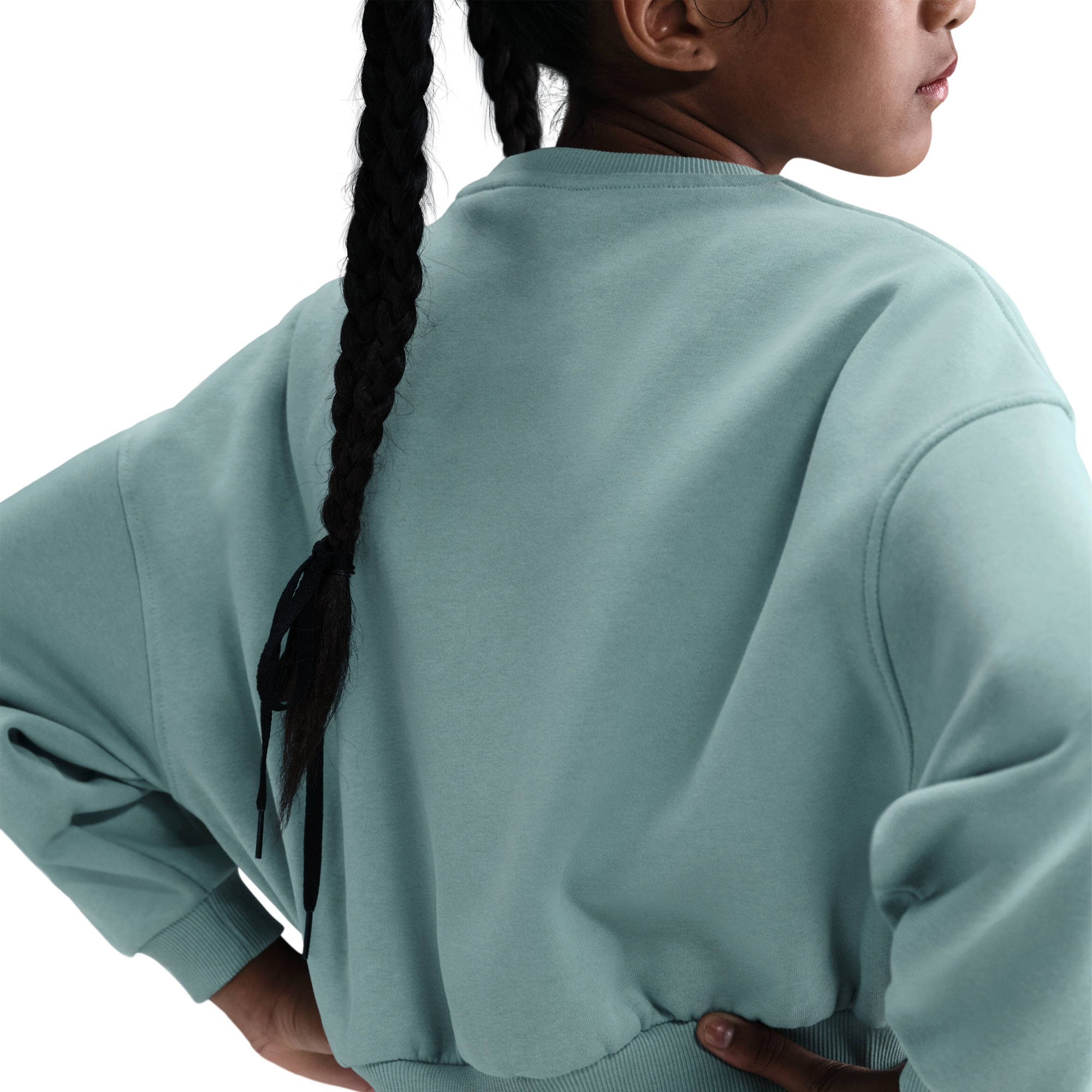 NIKE G NSW CLUB FLC BXY CRW LBR CANNON/CANNON/WHITE – Bild 3