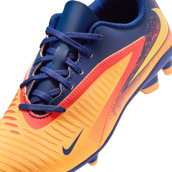 NIKE JR PHANTOM 6 LOW CLUB FG/MG EH LASER ORANGE/LEMON VENOM-BLUE – Bild 9