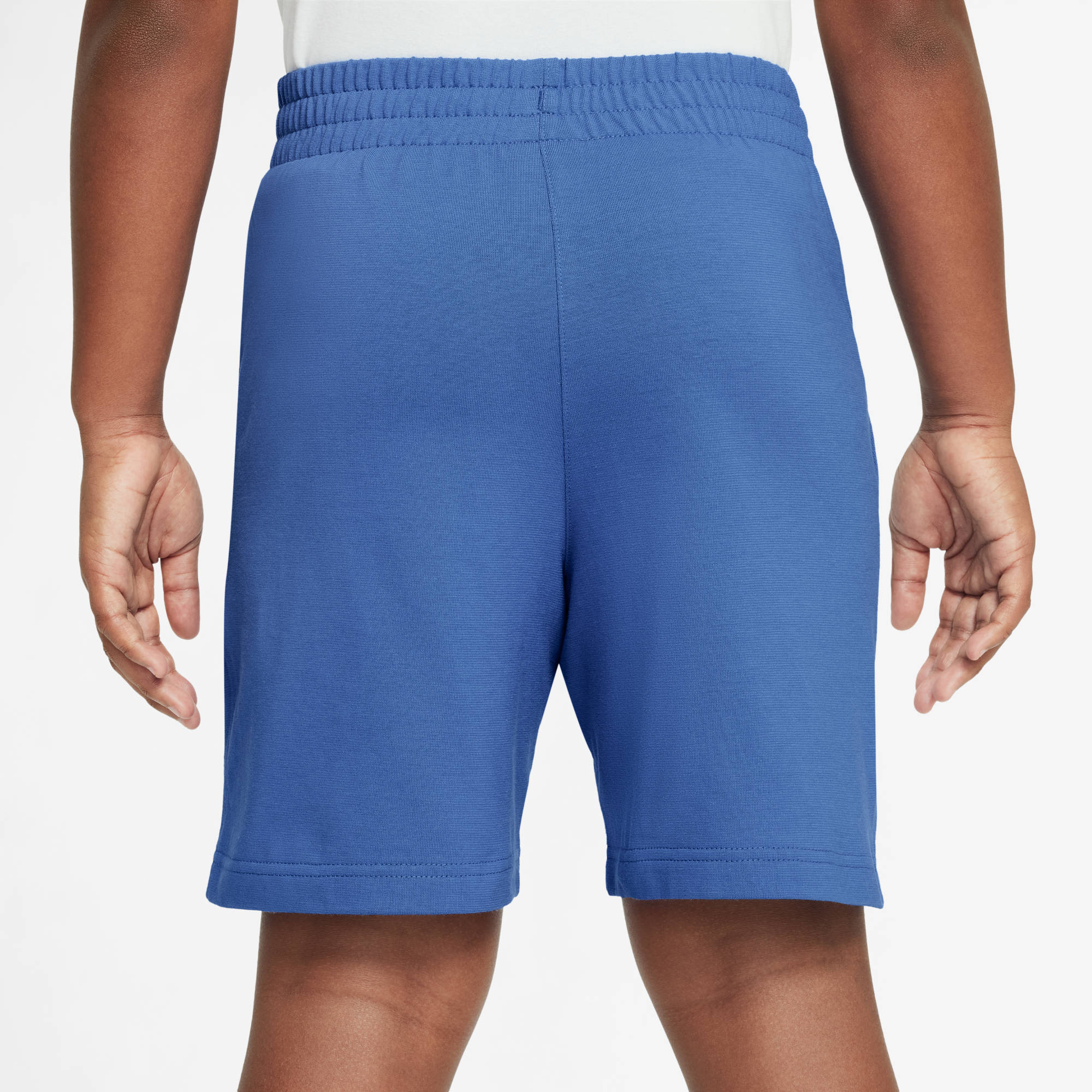 NIKE K NSW CLUB KNIT SHORT 6IN LBR COMET BLUE/COMET BLUE/WHITE – Bild 5